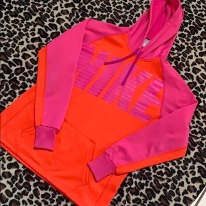 Nike Hoodie Orange/Pink